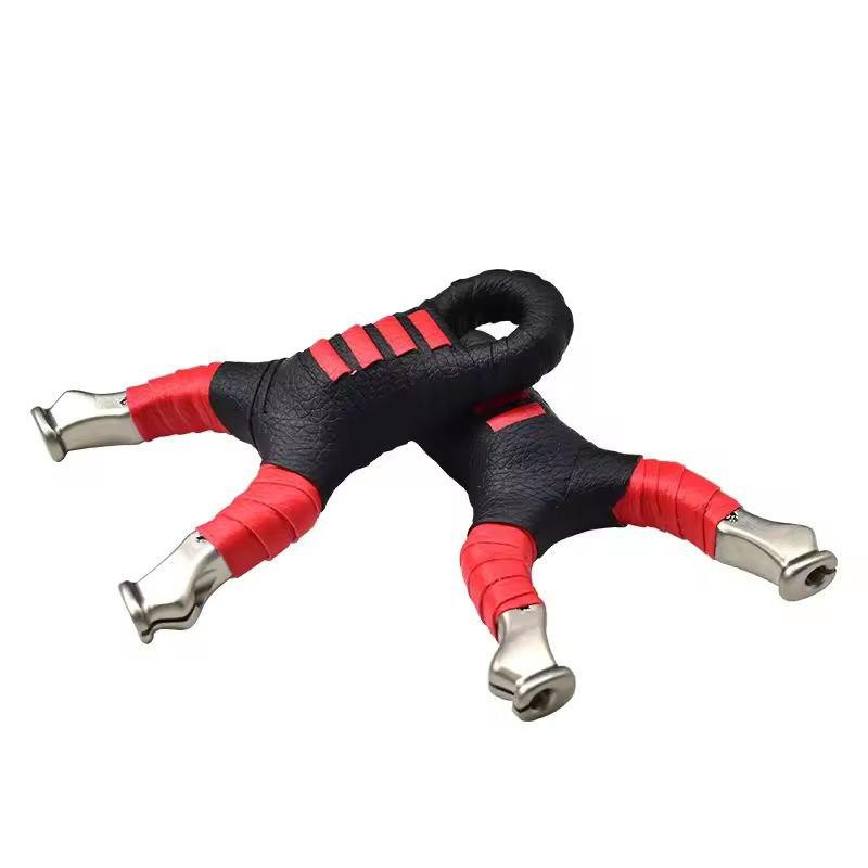 Спортивна рогатка з нержавіючої сталі з прицілом і шкіряною рукояткою Київ - фото 1