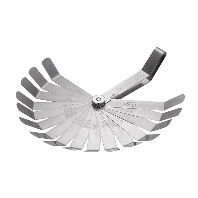 Комплект щупов согнутых 0.127-0,508 мм, 16 шт INTERTOOL AT-0006 Киев - изображение 2