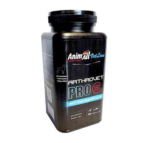 AnimAll VetLine Arthrovet PRO для крупных пород собак (2 г х 250 таблеток) Винница