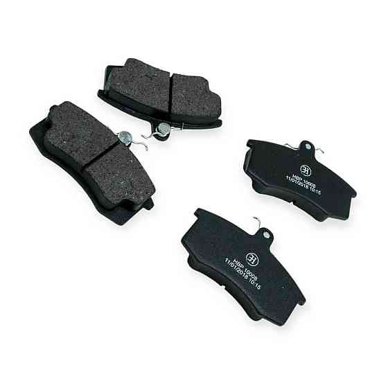 Колодки 2108, 2109, 21099, 2113-2115 передні (к-кт 4 шт) гальмівні Мукачево