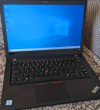 Ноутбук: Lenovo Think Pad T 480, i5-8350 DDR4, 8+ SSD256 nvme, Київ
