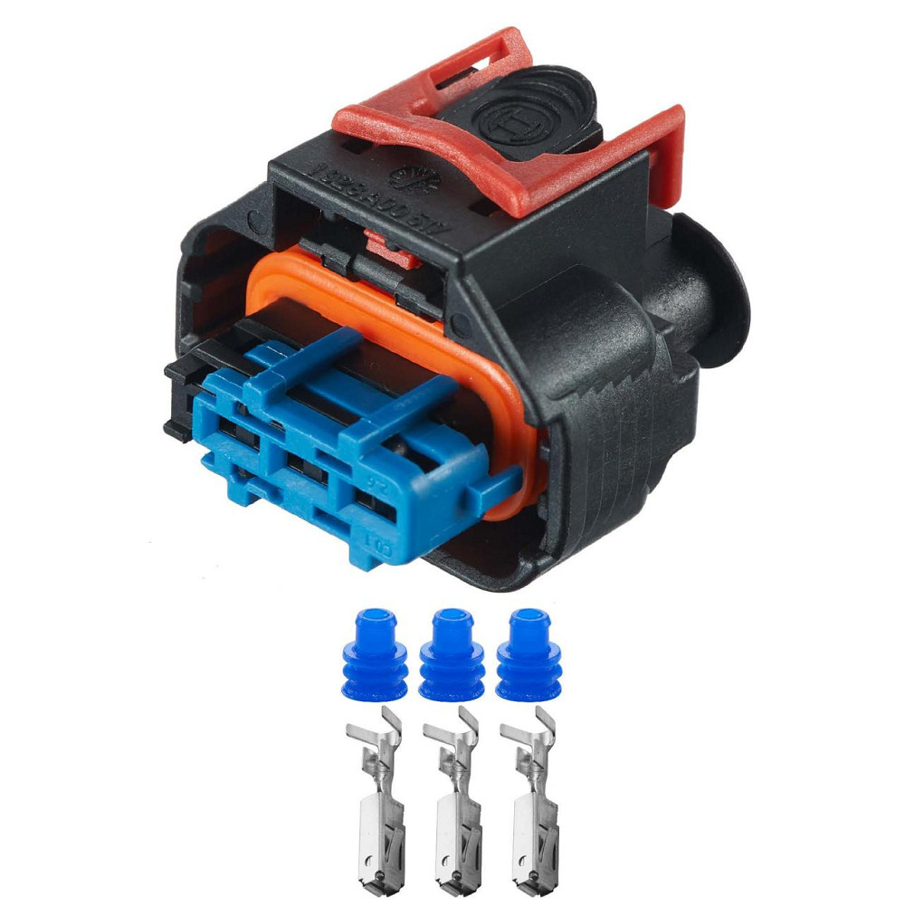 Разъем коннектор 3-кон., 1928405523, Bosch Универсальная, Германия универс., Моторный Много марок 40615 Киев - изображение 1