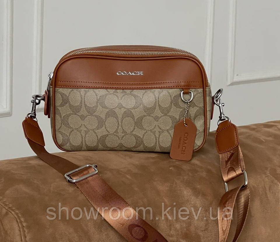 Жіноча зручна сумка crossbody Coach (1376-3) Київ - фото 1
