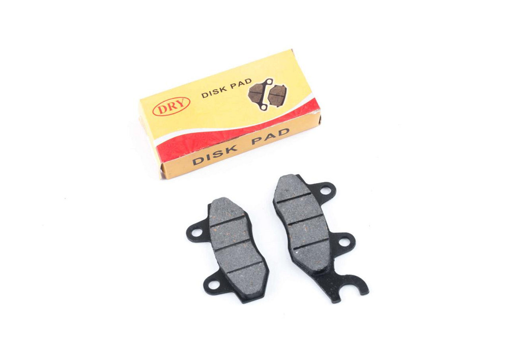 Колодки тормозные (диск) скутер 4 Т китай 50-150 (Рейс /скутер Шторм, ухо в право, черные) Мукачево - изображение 1