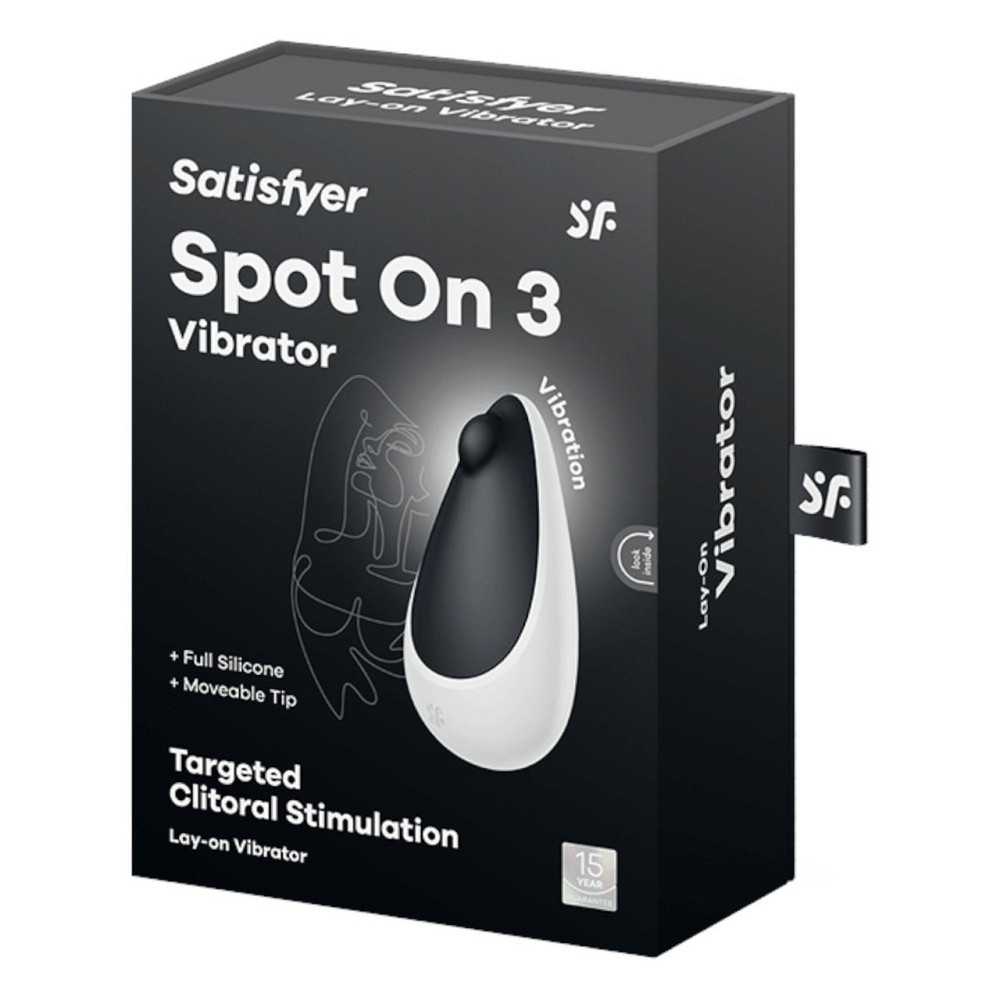 Кліторальний вібратор Spot On 3 black Sex Aura Київ - фото 5