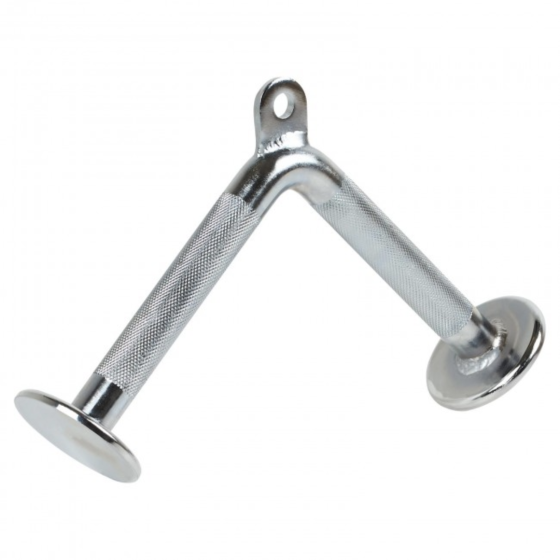 Ручка для верхньої тяги York Fitness V подібна на трицепс, хром Киев