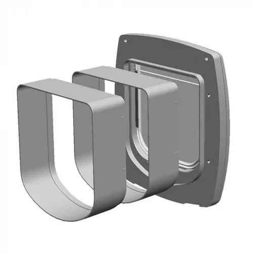 Модульный расширительный туннель для дверей для собак Ferplast Swing Еxtension (Ферпласт Свинг Екстеншион) SWING 1 EXTENSION, Коричневый Запорожье