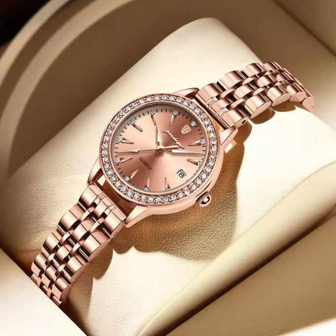 Годинник жіночий наручний Poedagar Tiara Золотистий Вінниця - фото 10