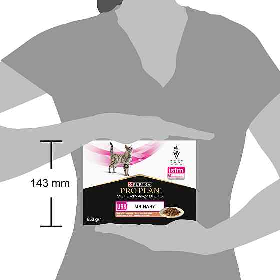 Вологий дієтичний корм PRO PLAN VETERINARY DIETS UR ST/OX Urinary для дорослих котів для розчинення та зниження утворення струвітних каменів, шматочки Київ