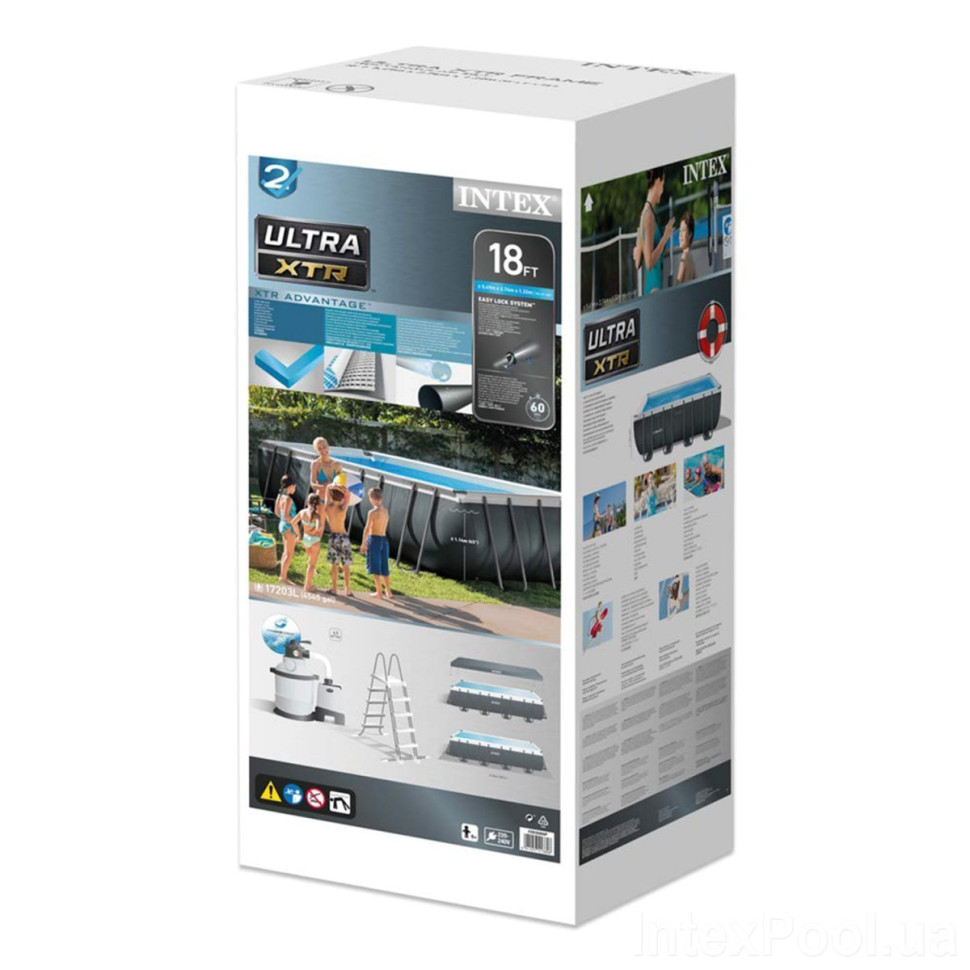 Бассейн каркасный Intex 26356 (549-274-132см), 17203 л Винница - изображение 5