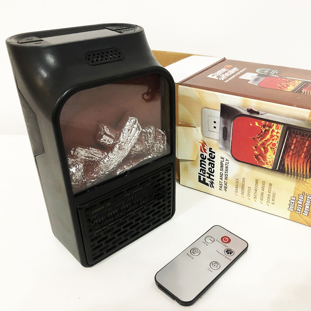 Обігрівач з вентилятором 2 квт Flame Heater 1000 Вт, Вітродуйка обігрівач, Тепловентилятор електричний DE-59 Львів - фото 14