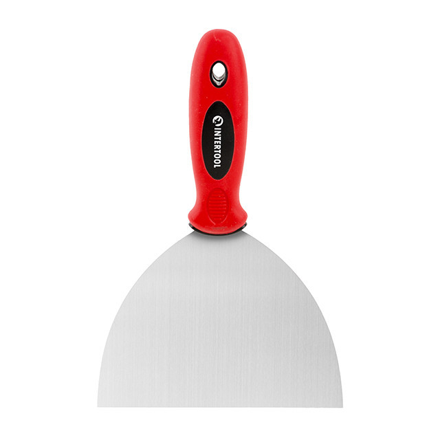 Шпатель із нержавіючої сталі, 150 мм, професійний INTERTOOL KT-2615 Київ - фото 5