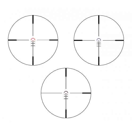Коллиматорный прицел KONUS SIGHT-PRO PTS2 3x30 (призматический), 2.8 MOA, красная / синяя точка Solmir Киев