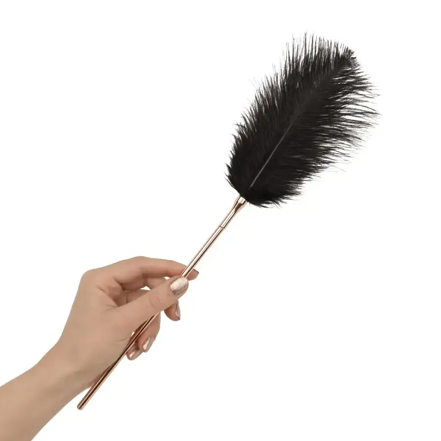 Лоскітка з металевим флогером Rosy Gold - Feather Tickler & Whip Львов - изображение 8