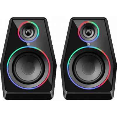 Акустическая система Defender Solar 10 LED Bluetooth USB Black (65940) Винница