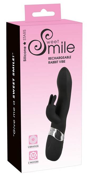 Вібратор – кролик на USB (чорний) Sex Aura Київ - фото 2