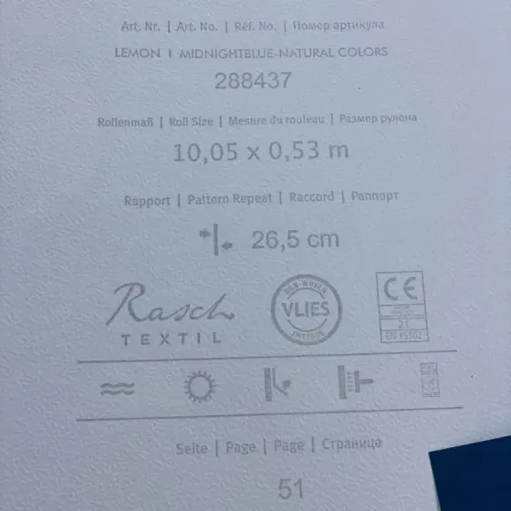 Шпалери Rasch Textil Petite Fleur 5 288437 Київ