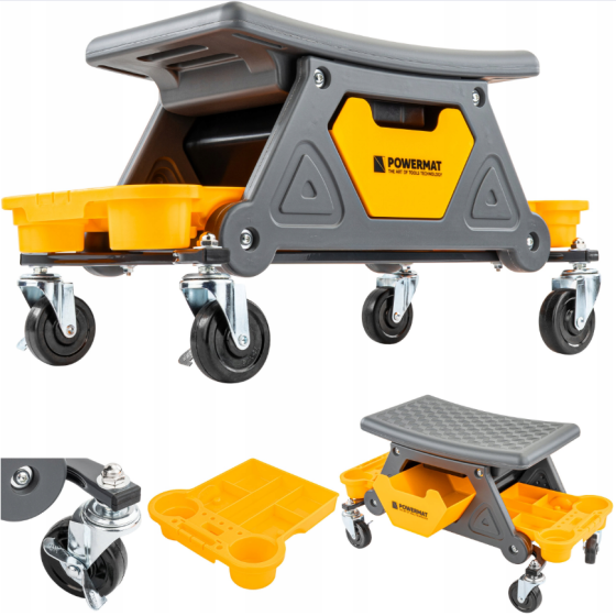 Стул для мастерской 200кг Powermat (Польша) Киев