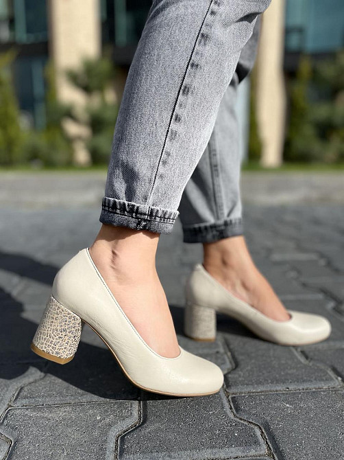 Nivelle Туфлі жіночі NIVELLE 1529/6030-6045 бежеві (весна-осінь, шкіра натуральна) (3506) 38р.3 Коломия - фото 1