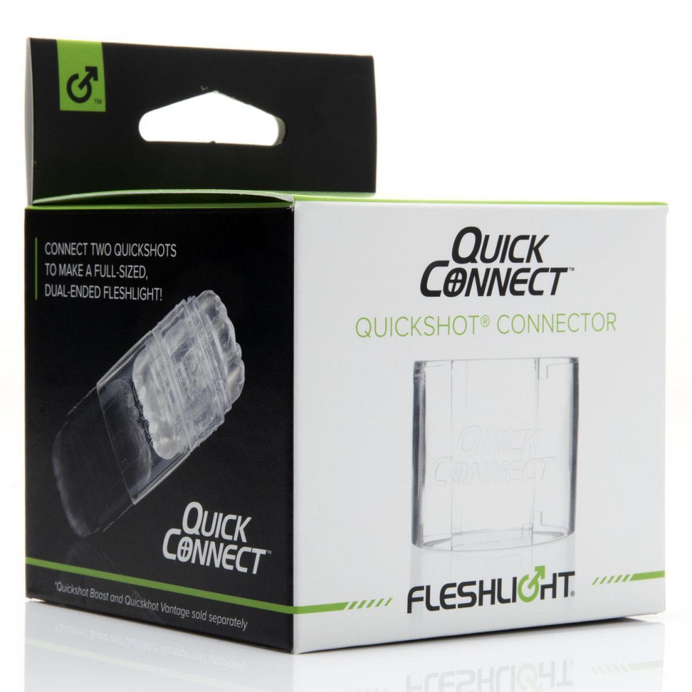 Адаптер Fleshlight Quickshot Quick Connect для соединения двух Квикшотов в одну игрушку Sex Aura Киев - изображение 3