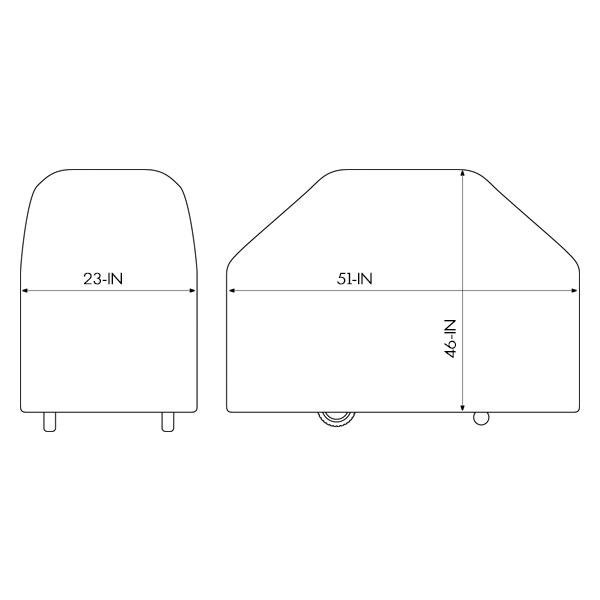 Чехол премиум для грилей Baron/Crown/Monarch 300 series Broil King 68470 Код: 004729 Ровно - изображение 4