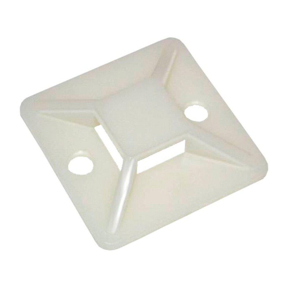 Площадка самоклеящаяся под хомут 25х25 мм (100 шт) White Киев - изображение 1