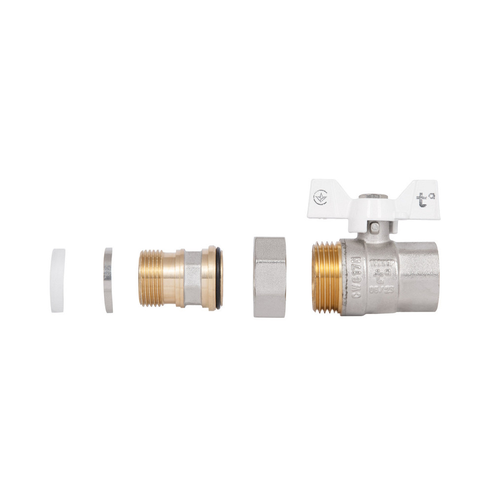 Кран Американка Thermo Alliance Standart з антипротічкою 3/4 PN40 конус SD900NW20PN40 Київ - фото 18