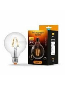Лампа G95 7W E27 4100К 220V Filament D LED Videx Житомир - изображение 1