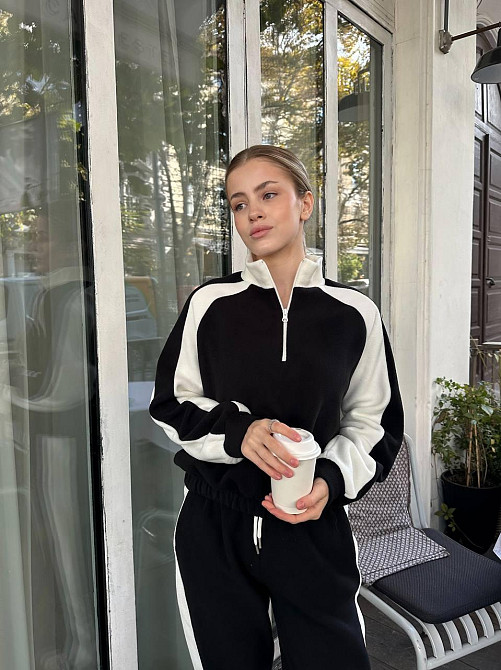 Женский стильный теплый костюм двойка из двустороннего флиса. Одесса - изображение 7