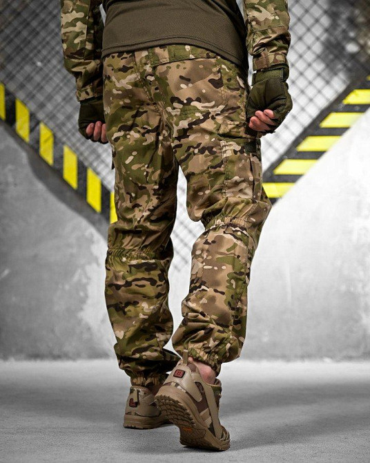 Летние тактические штаны джогеры карго мультикам ДЛ7170 Одесса - изображение 3