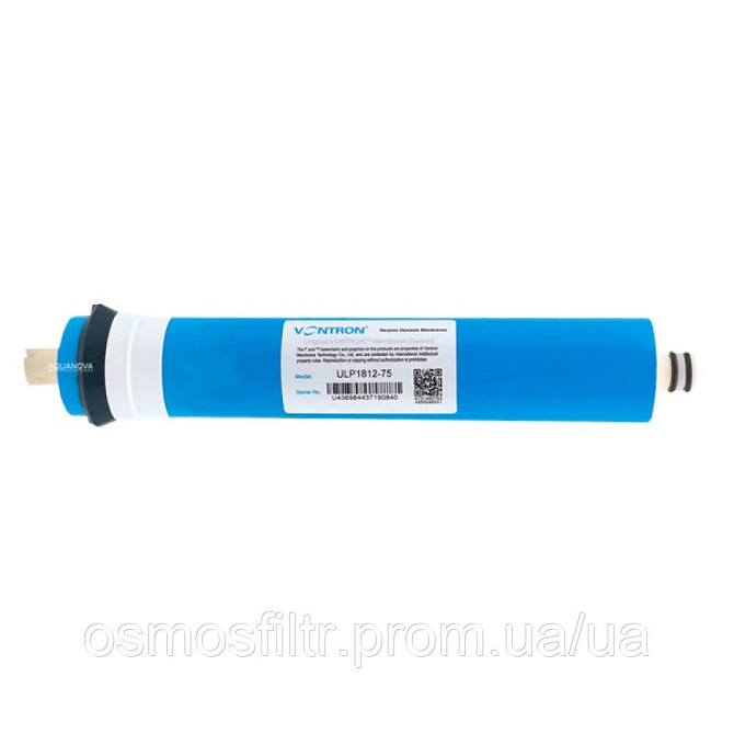 Мембрана осмотическая Vontron для систем RO 75 GPD (ULP2012-75) Киев - изображение 1