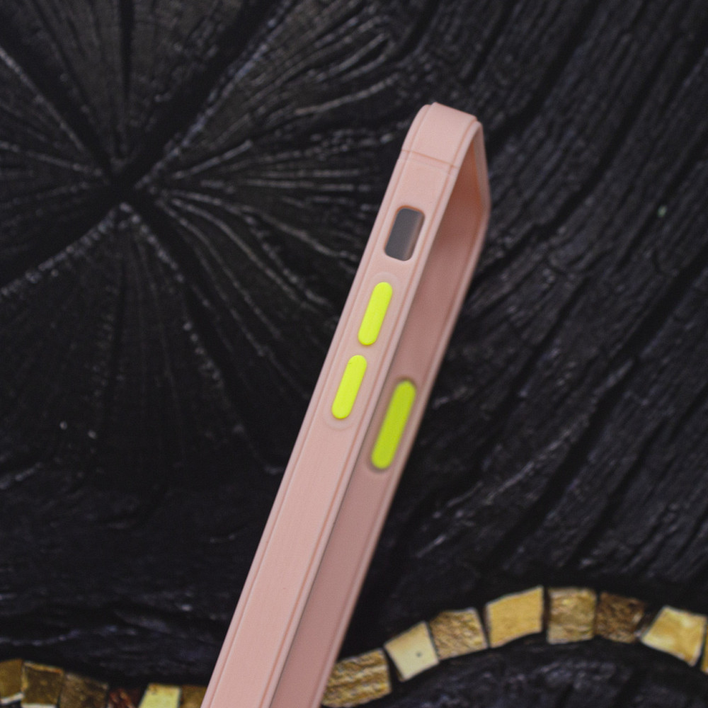 Чехол Funda Bumper Mat Case for iPhone 12Mini Pink Киев - изображение 2