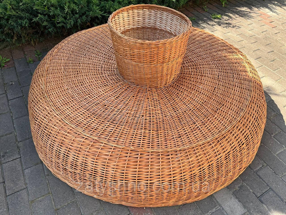 Люстра большая  плетеная диаметром 160  см Киев - изображение 2