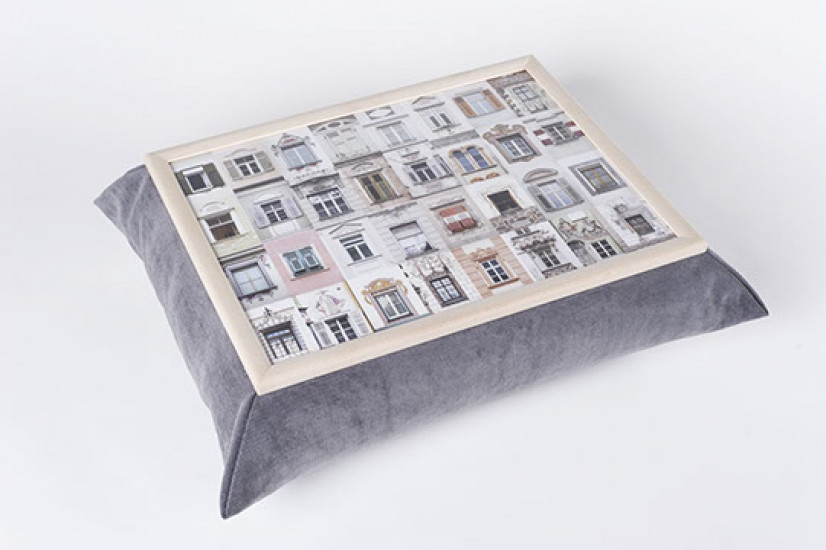 Поднос с подушкой Окна Винница - изображение 3