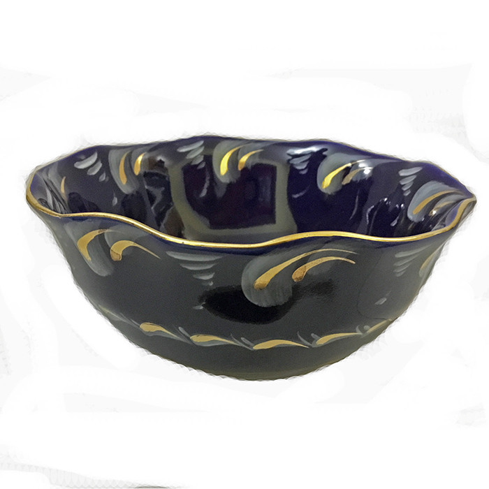 Тарілка салатниця кераміка Гжель Мотузка Київ - фото 2