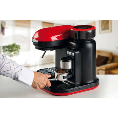 Рожковая кофеварка эспрессо Ariete 1318 Espresso Moderna Red (00M131800AR0) Винница - изображение 8