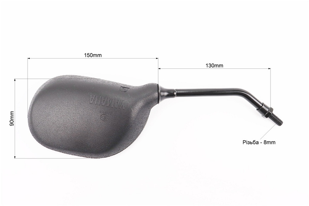 Дзеркала к-кт YAMAHA- чорні "краплі", м8 (ССС - знак якості), від 5шт -10% Киев - изображение 2