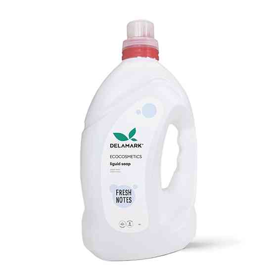 Мило рідке косметичне Свіжі нотки De La Mark 4 л Київ