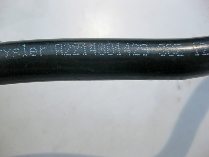 Mercedes-Benz  A2214301429 Трубка від впускного колектора до вакуумного підсилювача гальм для двигунів M272 V6 3.0 3.5л M273 V8 4.6 5.5л S-Class W221  Одеса - фото 3