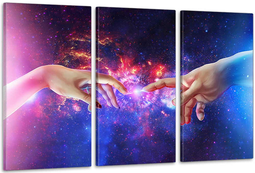 Модульна картина у вітальню/ спальню  Руки   ART-263_3A 100х150 см Київ - фото 1