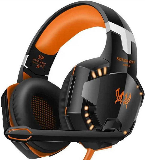 Ігрові навушники Kotion Each G2000 з мікрофоном і підсвіткою. Харків - фото 5