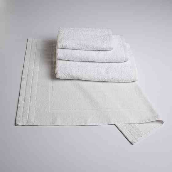 Набір банний махровий 4шт GM Textile 50х70см, 40х70см, 50х90см, 70х140см (Білий) Суми