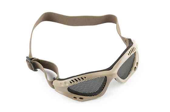 Очки мото KOESTLER (на резинке, серые, c перфорационным стеклом) Мукачево