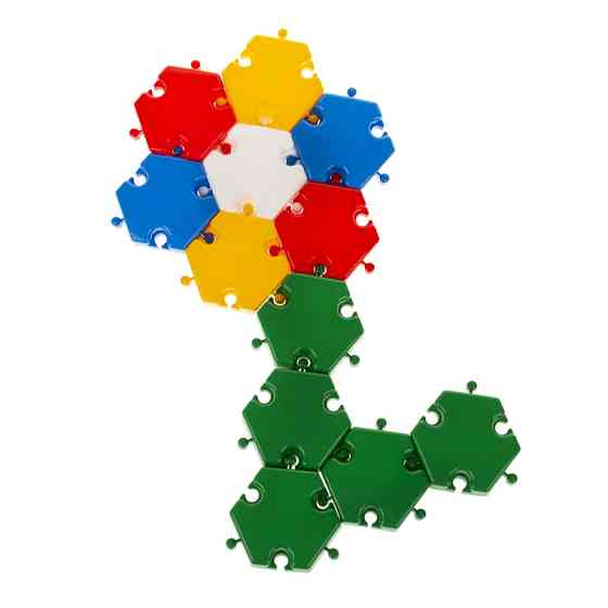 Дитяча мозаїка-пазл №3 1-144, 40 деталей Ø60мм Вінниця