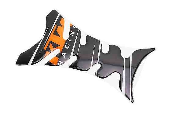 Наклейка захисна на бак паливний "KTM", чорний Бершадь