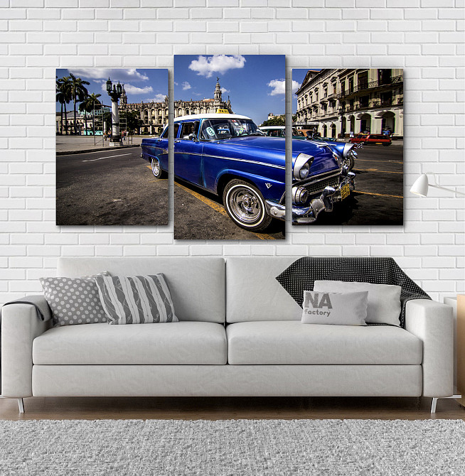 Модульна картина Ретро Машина Art-78_3 Київ - фото 2