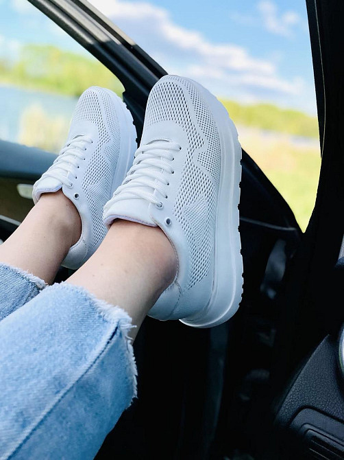 ALEX BENZ Кросівки жіночі ALEX BENZ P10228 ST білі (весна-літо, шкіра натуральна) (5038) Коломыя - изображение 9