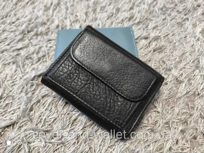 Оригинальный маленький женский кожаный бумажник ST Leather Киев - изображение 3