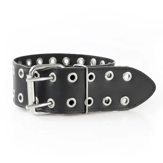 Нашийник Art of Sex - Tessa, натуральна шкіра, колір чорний Львів