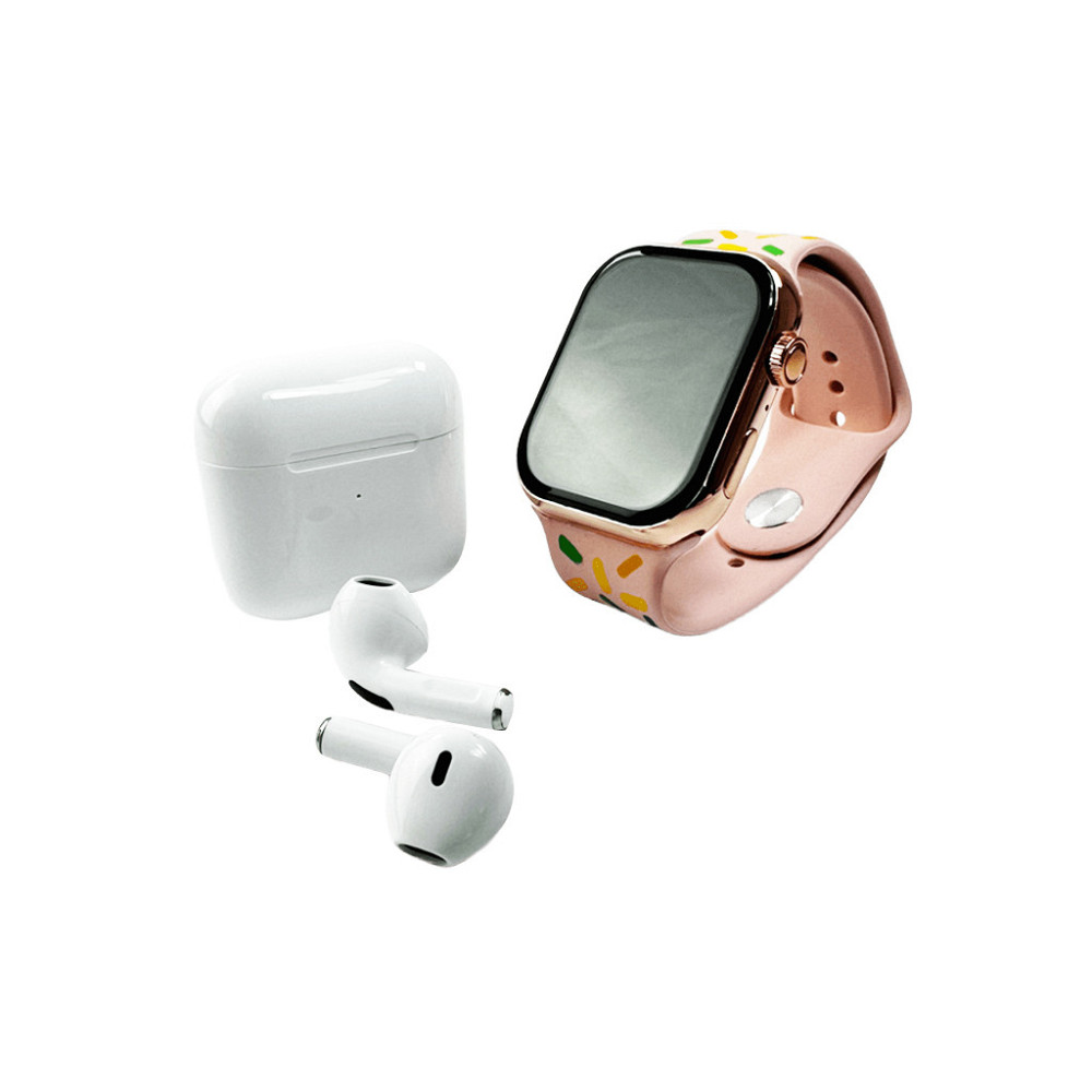 Смарт-годинник Fendior S9 Pro+TWS 49mm. 200 mAh Gold Київ - фото 14